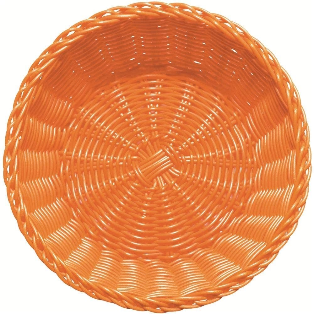 Acquista online orange food basket weaves table diameter 20 Excelsa